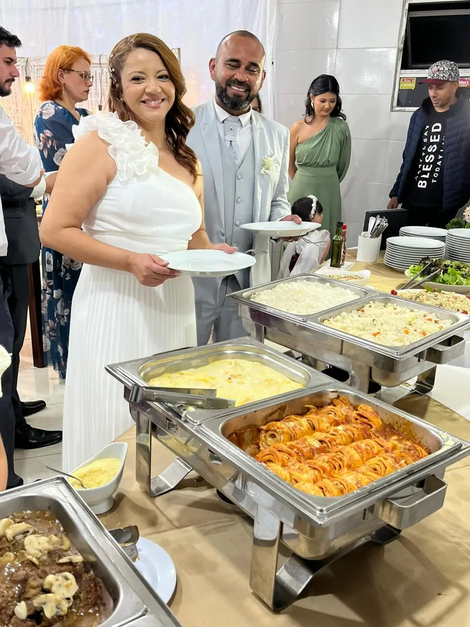 Buffet de casamento da Juni Eventos