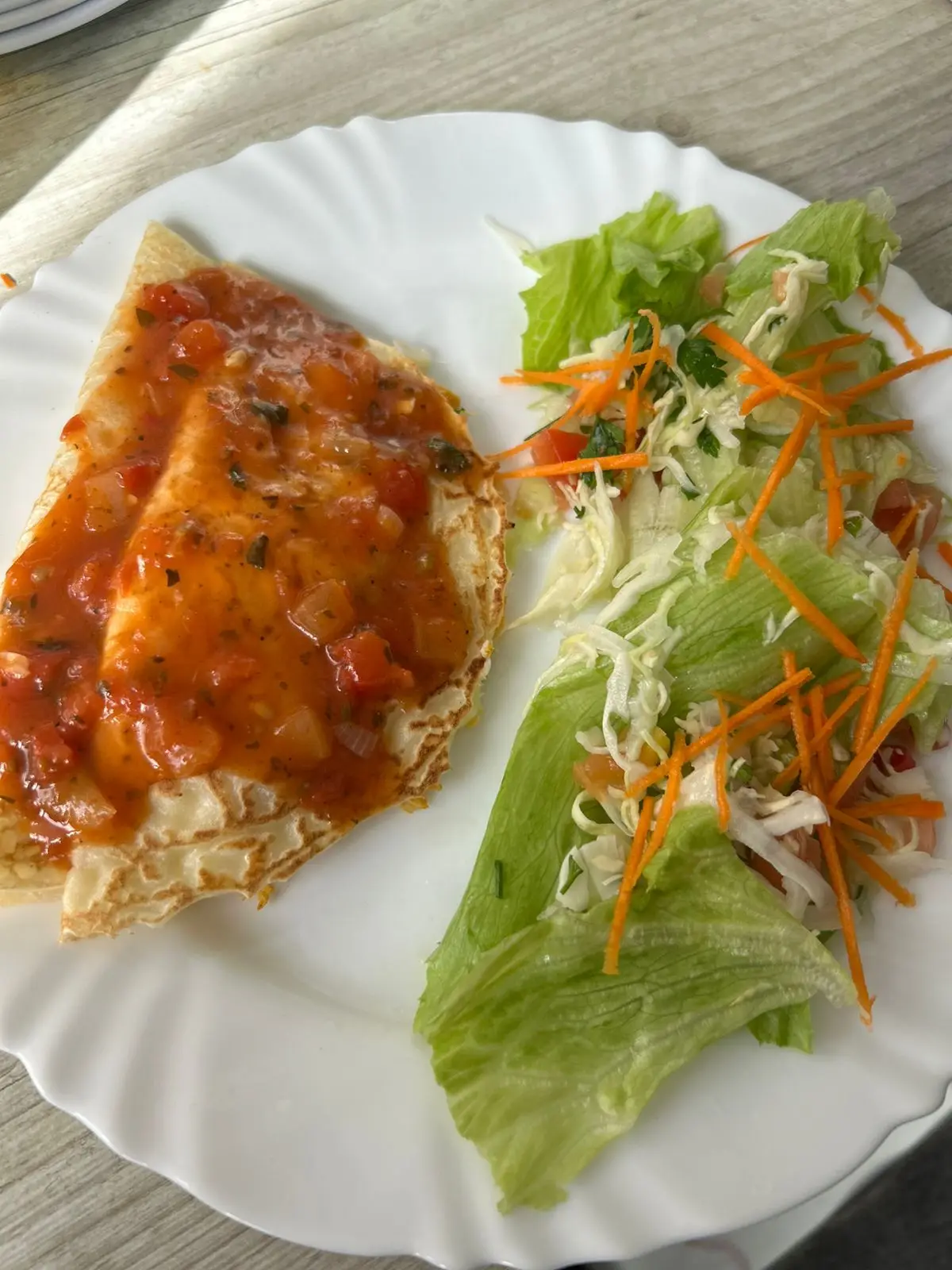 Crepe francês da Juni Eventos